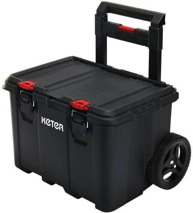 

Ящик для инструментов Keter Stack'N'Roll Cart Black (17210777)