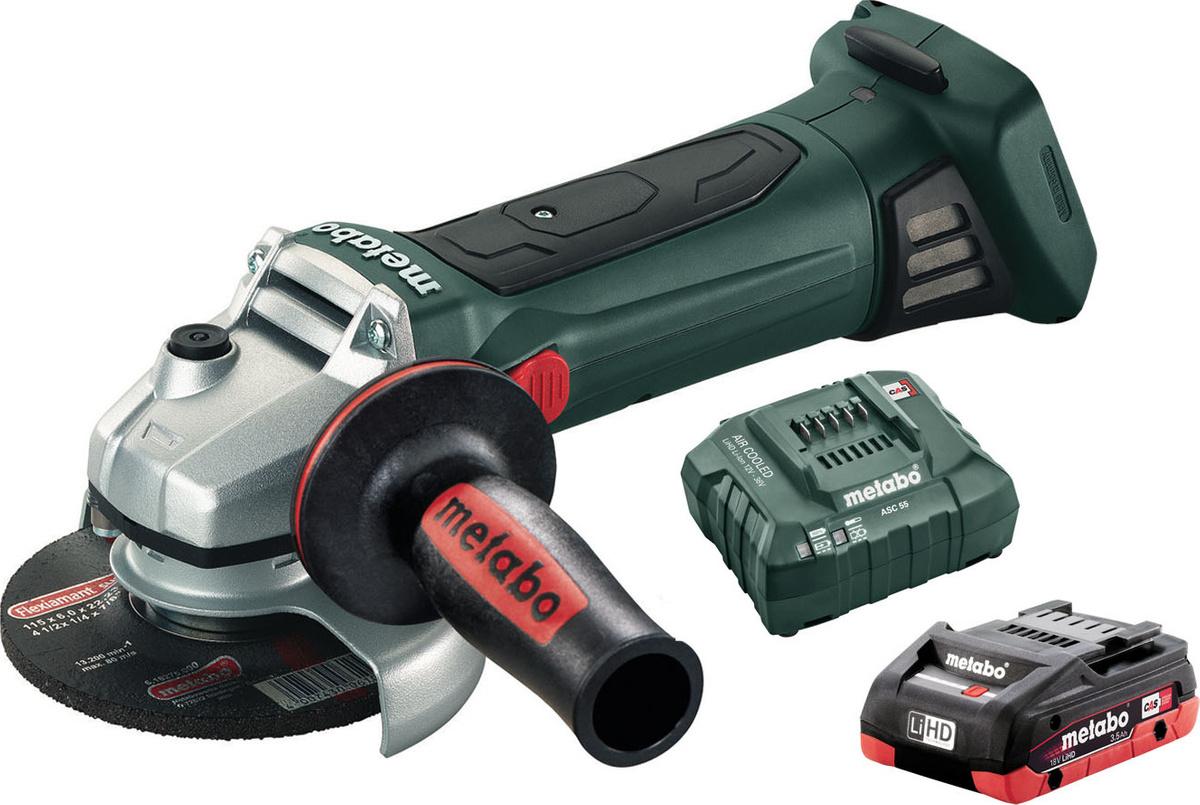 

Угловая шлифмашина Metabo W18 LTX125 [T0333], W18 LTX125