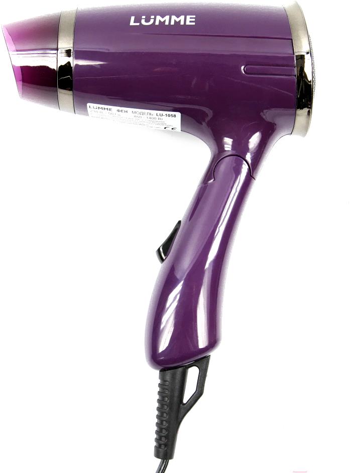 

Фен Lumme LU-1058 фиолетовый чароит, LU-1058