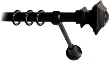 

Карниз Lm Decor Верди 030 1р гладкий 25мм 2.8м черный матовый, Верди 030 1р гладкий 25мм 2.8м