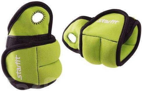 

Утяжелитель Starfit WT-201 0,5 кг зеленый/черный, WT-201 0,5 кг
