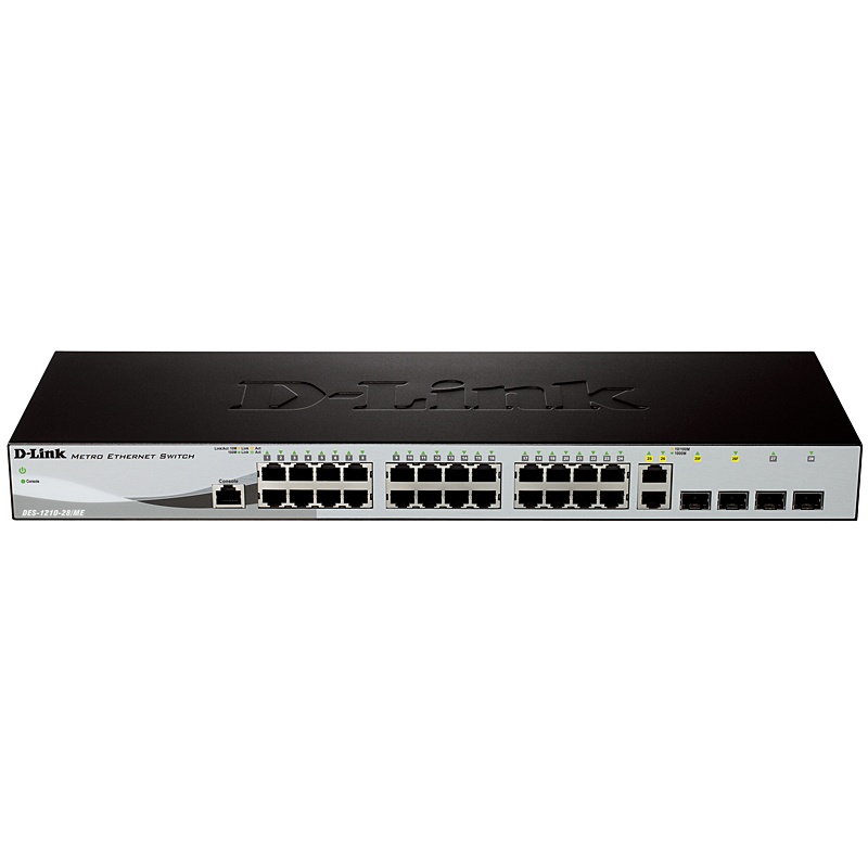 

Коммутатор D-Link 24PORT 10/100M DES-1210-28/ME/B2A, 24PORT 10/100M DES-1210-28/ME/B2A