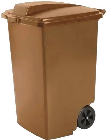 

Мусорный бак, контейнер Curver 100 л REFUSE BIN бронза [235903], 100 л REFUSE BIN