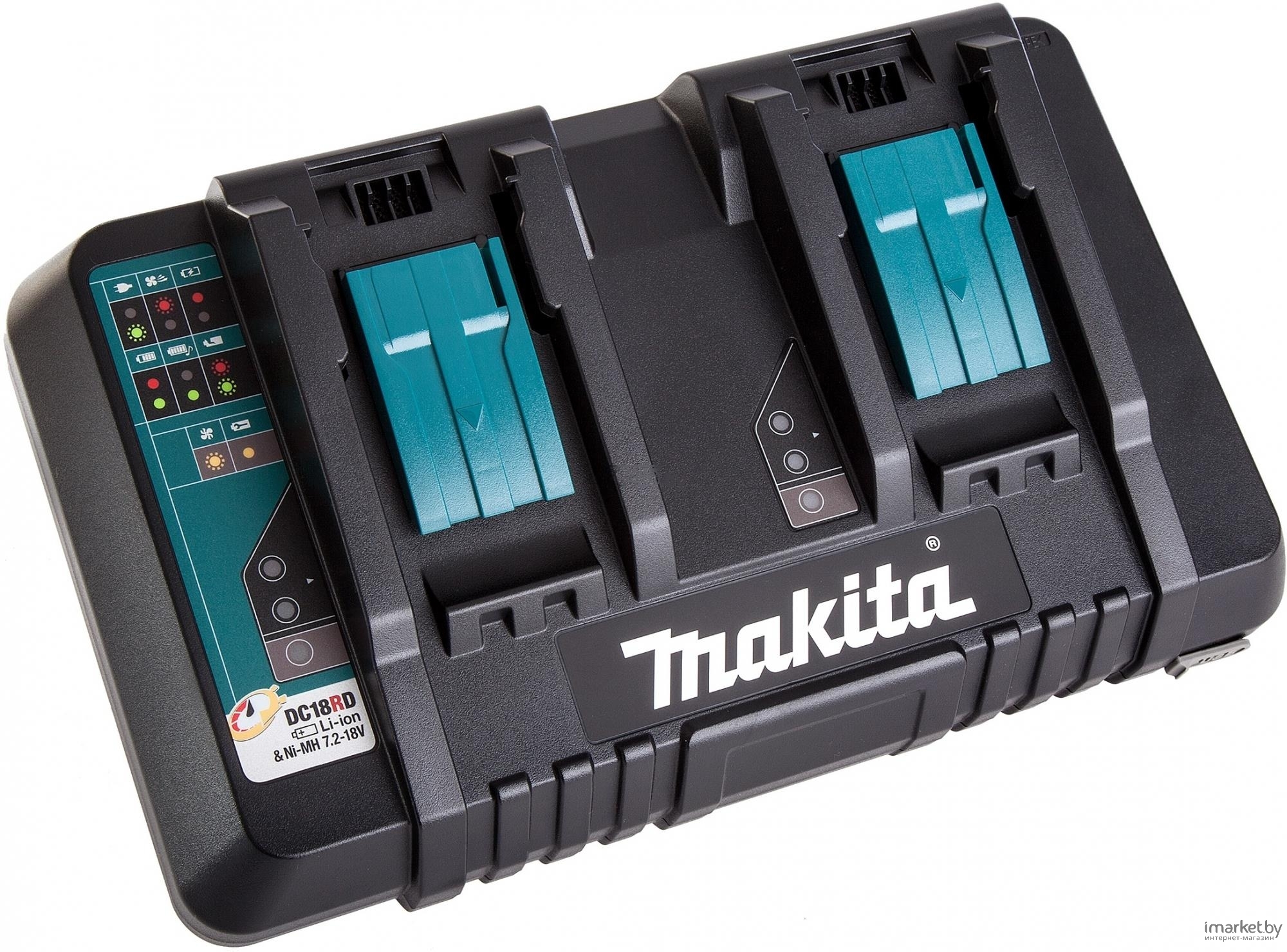 

Аккумулятор (зарядное) для инструмента Makita DC18RD 14.4 18В Li-ion 2 порта+USB [196941-7], Зарядное устройство Makita DC18RD 14.4 18В Li-ion 2 порта+USB 196941-7