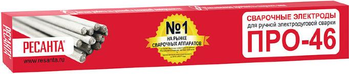 

Электроды Ресанта ПРО-46 Ф4,0 [71/6/39], Электроды Ресанта ПРО-46 Ф4,0 71/6/39
