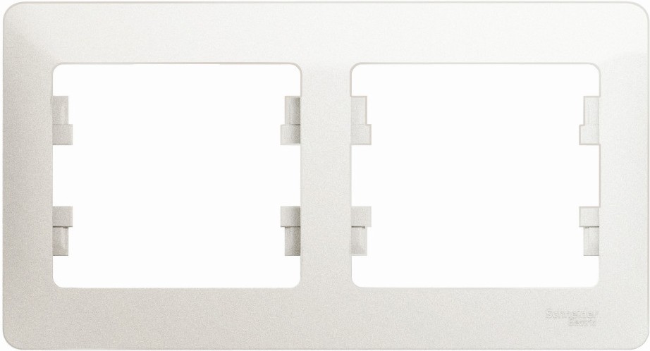 

Рамка для выключателя Schneider Electric Glossa GSL000602, Рамка Schneider Electric Glossa GSL000602