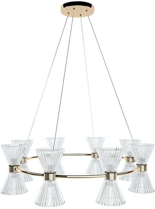 

Подвесная люстра NEWPORT 3618/S Gold