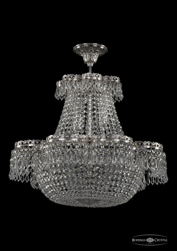 

Люстра на штанге Bohemia Ivele Crystal 19311/H1/55JB Ni