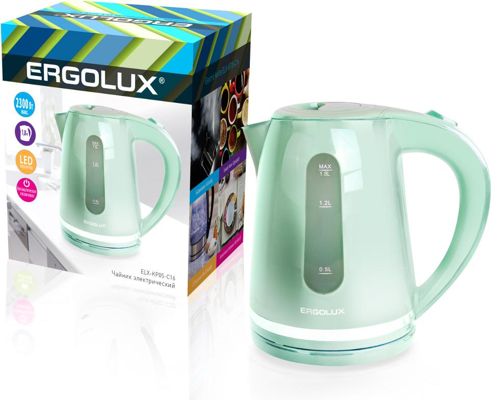 

Электрочайник Ergolux ELX-KP05-C16, ELX-KP05-C16