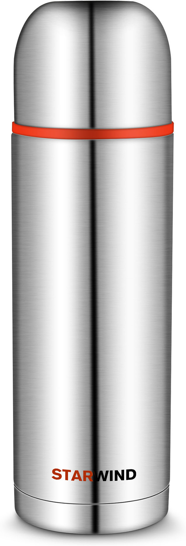 

Термос Starwind 20-1000 серебристый/красный