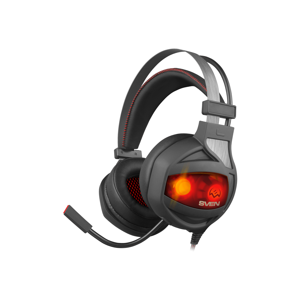

Наушники SVEN AP-U996MV, Наушники с микрофоном Sven AP-U996MV черный 2.2м