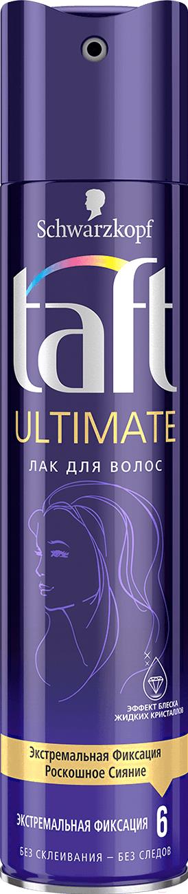 

Лак для укладки волос Taft Ultimate экстремальная фиксация (225мл), Ultimate экстремальная фиксация 225мл