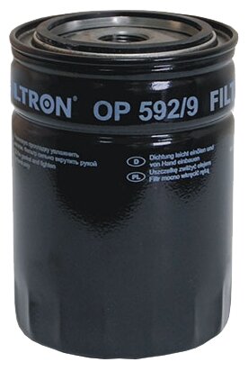 

Фильтр масляной Filtron OP592/9, OP592/9