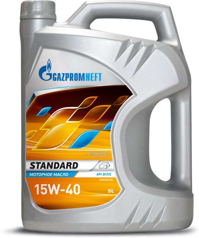 

Моторное масло Gazpromneft Standard 15W40 / 253142166 (5л), Моторное масло Gazpromneft Standard 15W40 5л 253142166