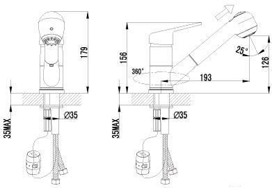 

Душевая лейка Lemark LM8058C, LM8058C