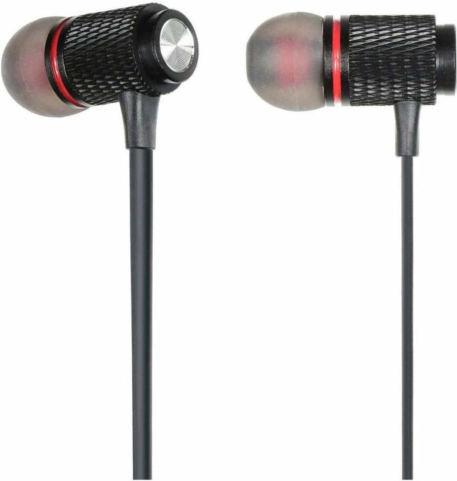 

Беспроводные наушники Digma BT-05 Черный/Красный E702BT, BT-05