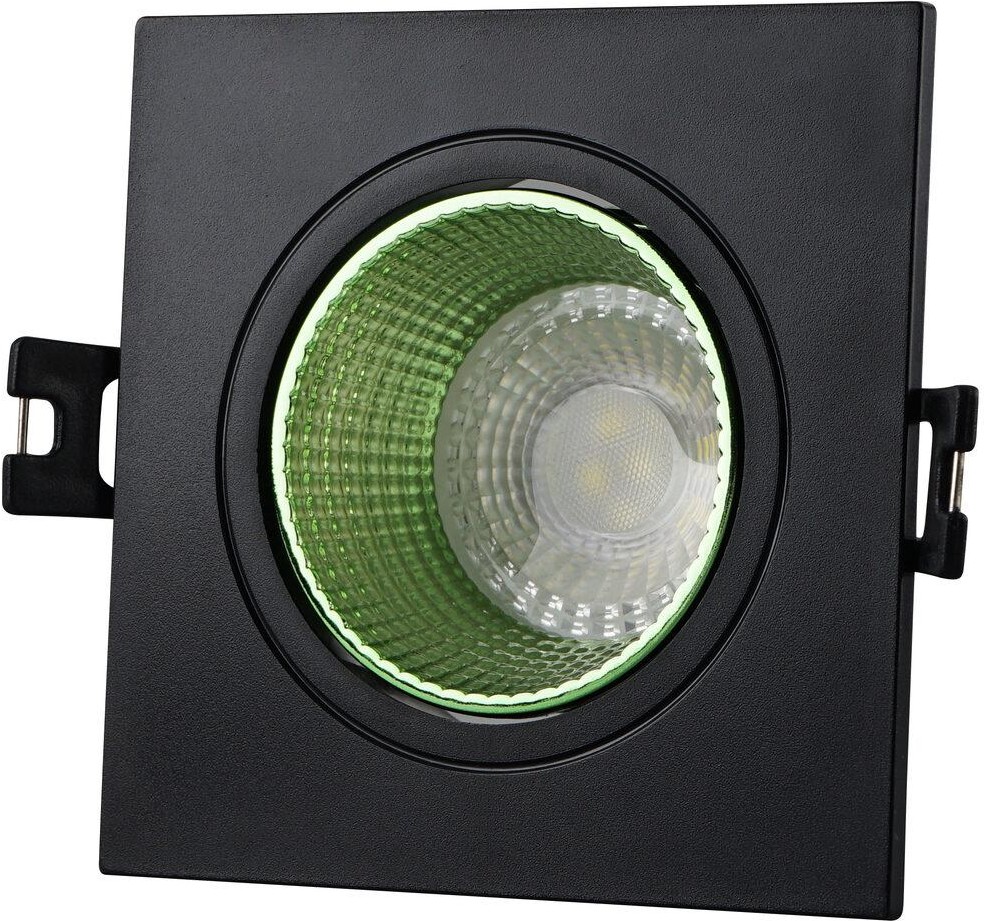 

Встраиваемый точечный светильник Denkirs DK3071-BK+GR