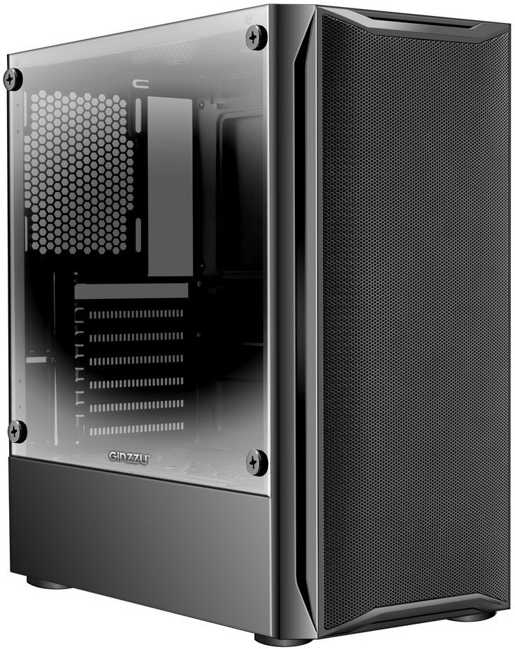 

Корпус для компьютера Ginzzu CL145 без БП Black, Корпус Ginzzu CL145