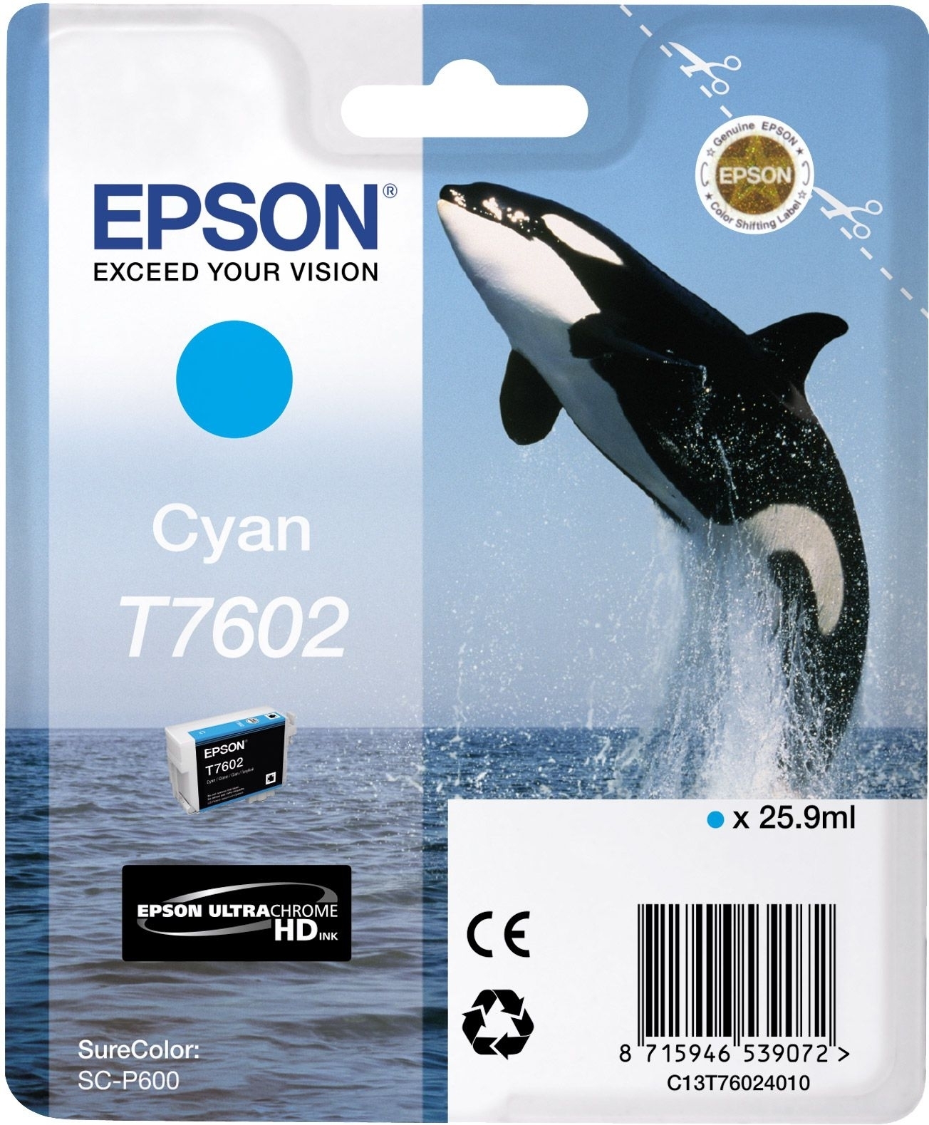 

Картридж для принтера Epson C13T76024010, Картридж Epson C13T76024010