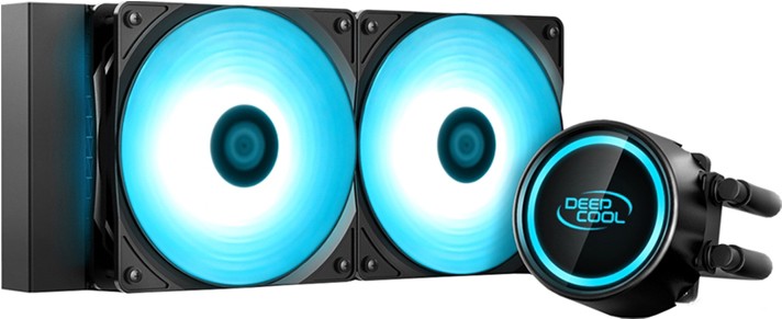 

Система охлаждения DeepCool Gammaxx L240T Blue [DP-H12RF-GL240TB], Кулер DeepCool GAMMAXX L240T Blue DP-H12RF-GL240TB
