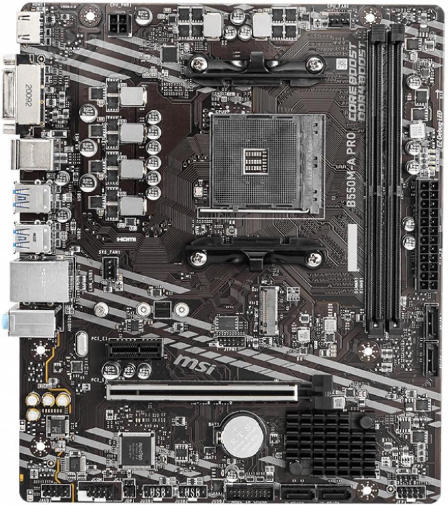 

Материнская плата MSI B550M-A PRO, B550M-A PRO
