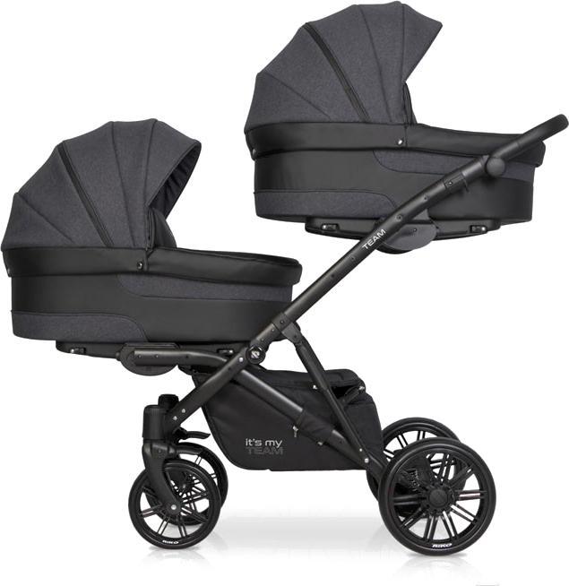 

Детская коляска Riko TEAM 2 в 1 2021 04 anthracite [99000287], TEAM 2 в 1 2021