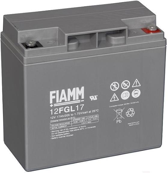

Аккумулятор для ИБП Fiamm 12 FGL17 12V/17Ah, 12 FGL17 12V/17Ah