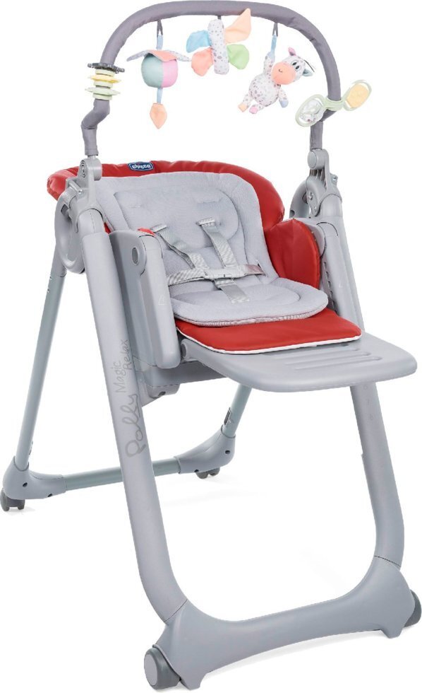 

Стульчик для кормления Chicco Polly Magic Relax (red passion)
