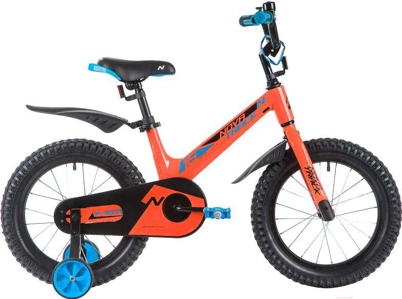 

Велосипед детский Novatrack Blast 16'' оранжевый/неон [165MBLAST.OR9], Blast 16