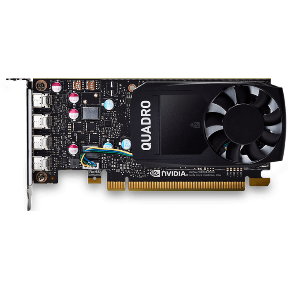 

Видеокарта PNY Nvidia Quadro P620 2GB [GPU-NVQP620-EU], Nvidia Quadro P620 2GB