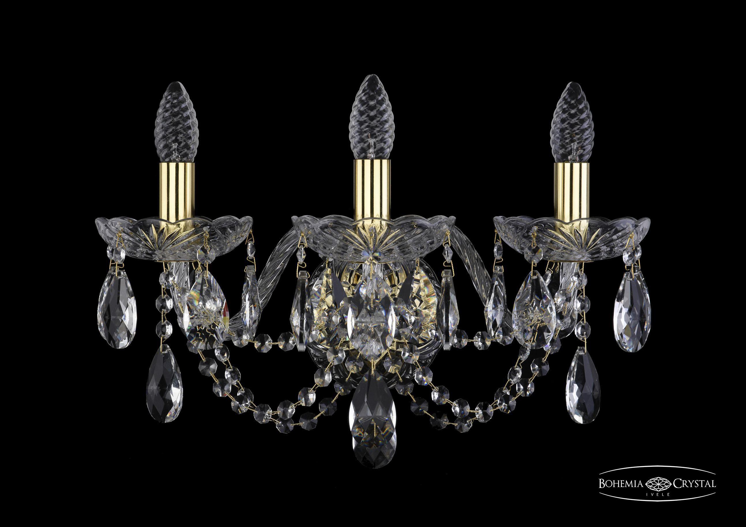 

Подвесная люстра Bohemia Ivele Crystal 1406B/3/160/XL/G, Бра Bohemia Ivele Crystal 1406B/3/160/XL/G