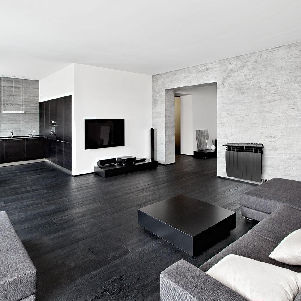 

Радиатор отопления Royal Thermo биметаллический Biliner 500 Noir Sable 9 секций