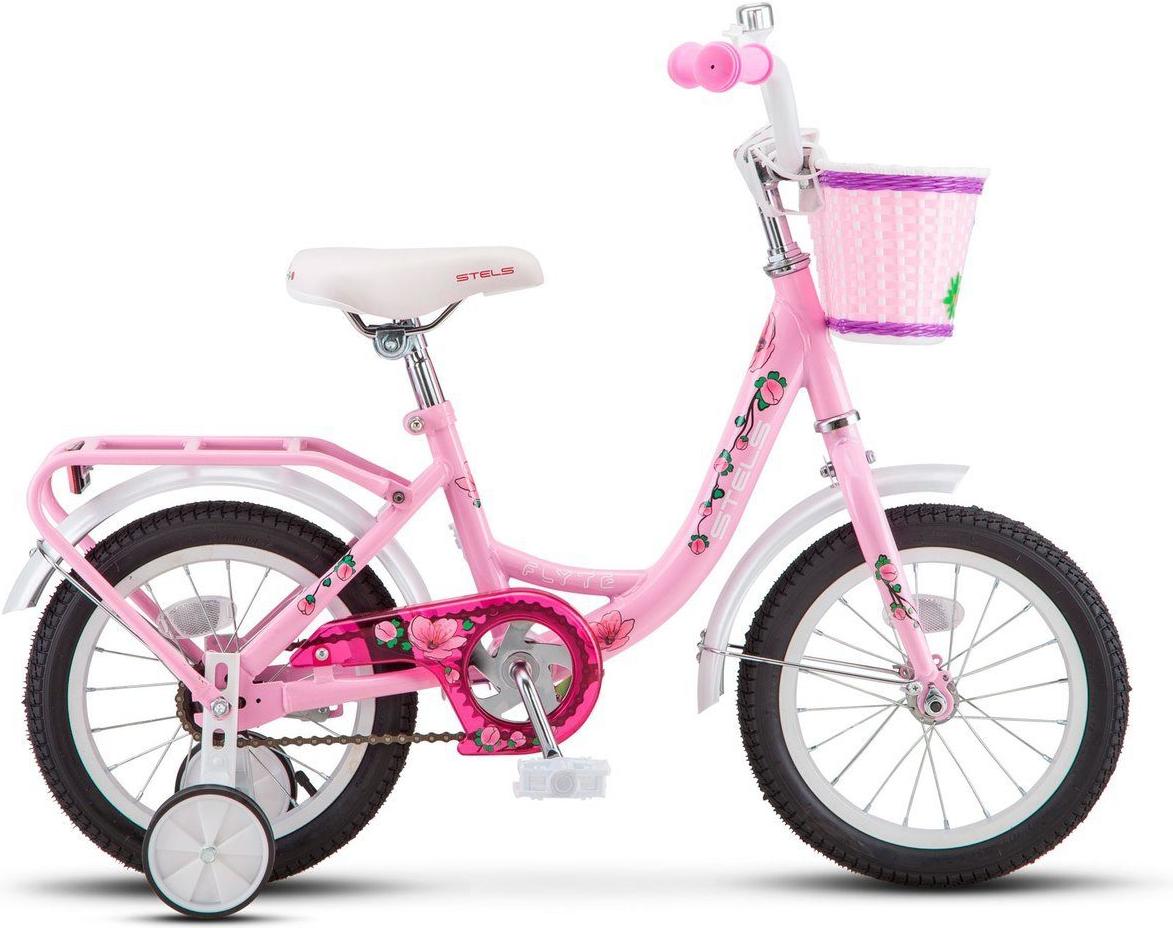 

Велосипед детский Stels Flyte Lady 14" Z011 рама 9.5 дюймов розовый [LU089090,LU080239], Flyte Lady 14" Z011 9.5"