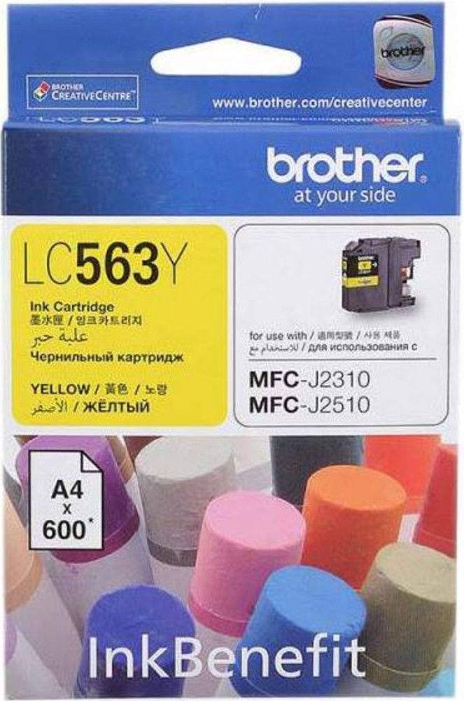 

Картридж для струйного принтера Brother LC563Y, Картридж Brother LC563Y