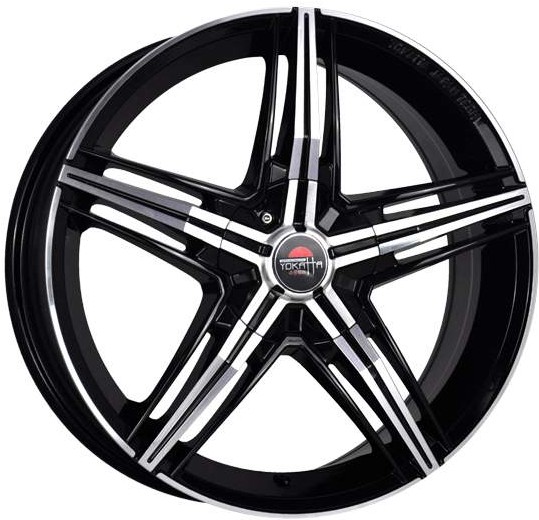 

Автомобильные диски Yokatta Model-43 8.0x18 5/112 ET39 d-66.6 BKF (9142939)