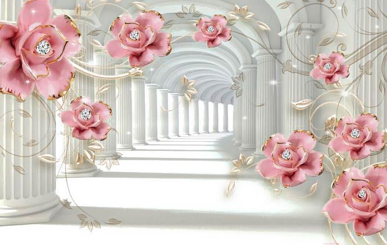 

Фотообои Citydecor Цветочная абстракция 9 3d 400x254