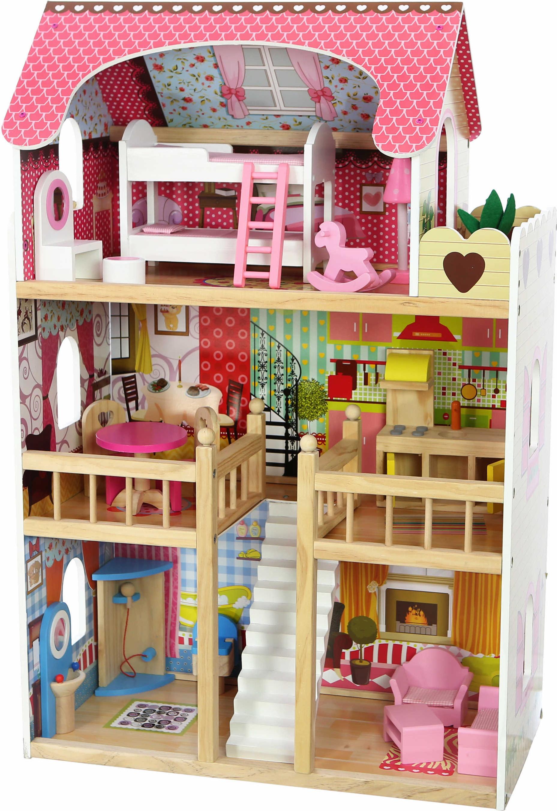 

Кукольный домик Eco Toys 4109 Malinowa, 4109 Malinowa