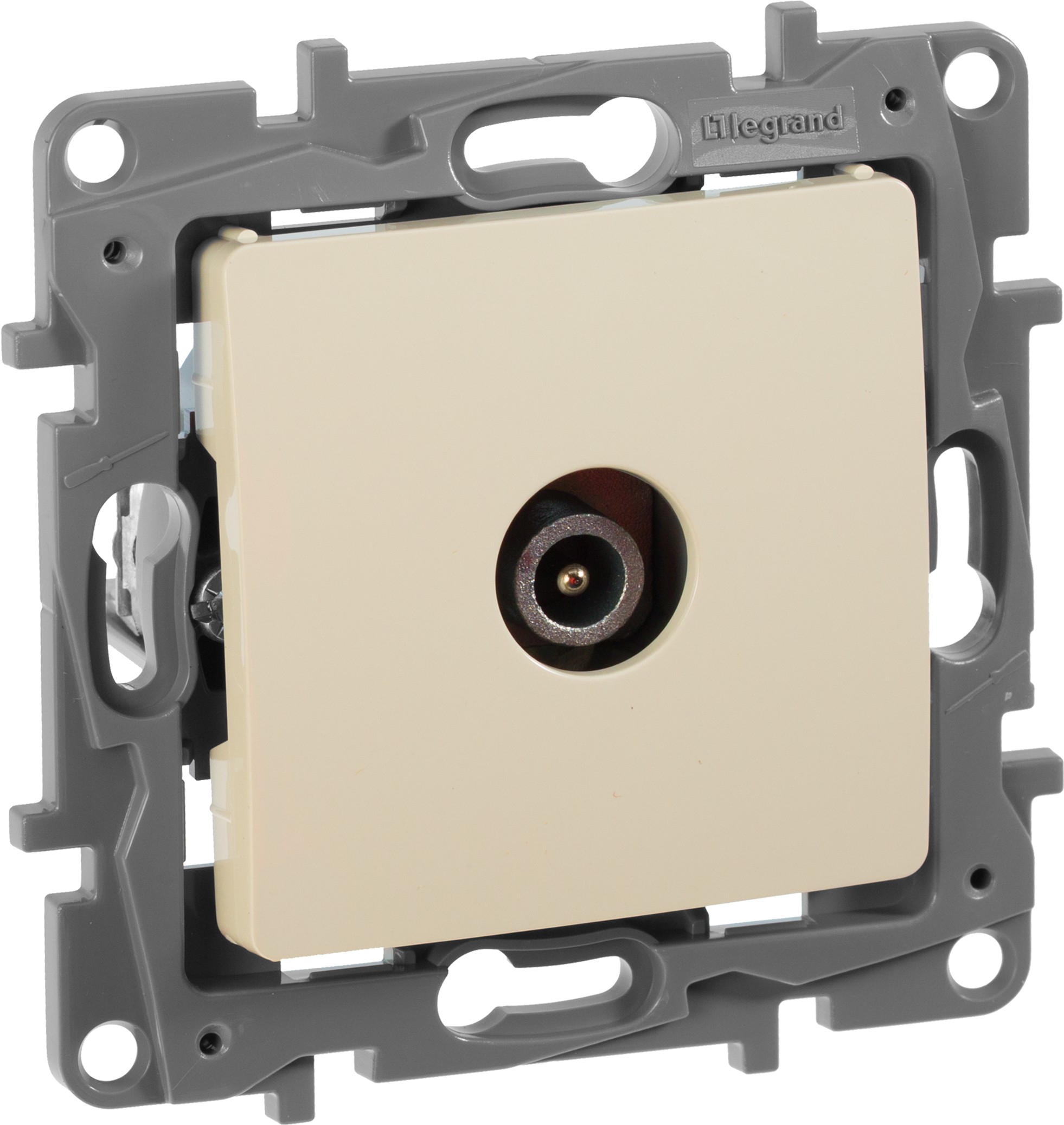 

Розетка Legrand Etika 672363 слоновая кость