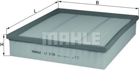 

Фильтр воздушный Knecht/Mahle LX3138, LX3138