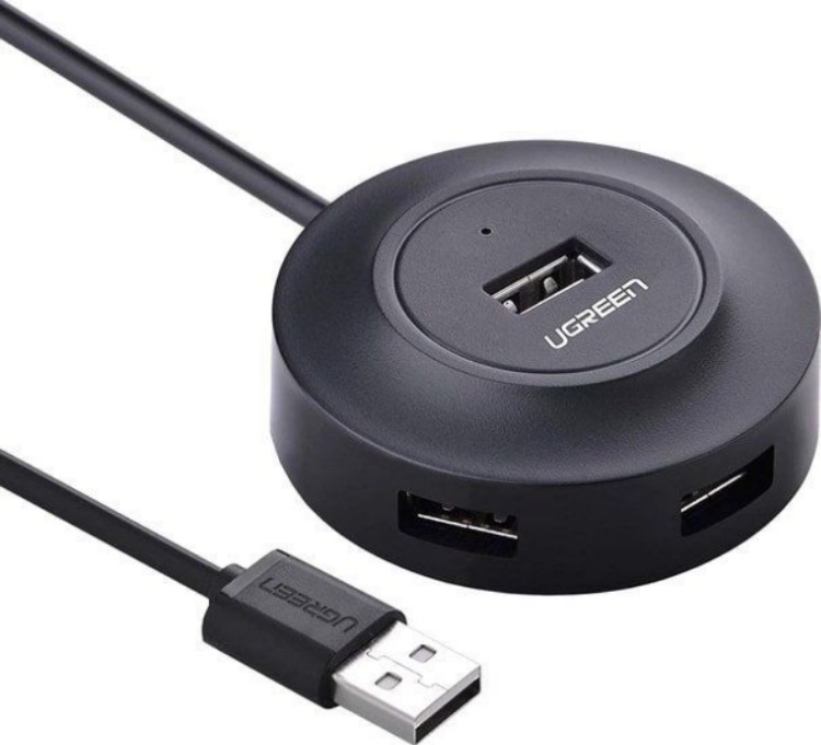 

USB-хаб Ugreen CR106-20277 черный (20277), USB-хаб Ugreen CR106 20277 (черный)