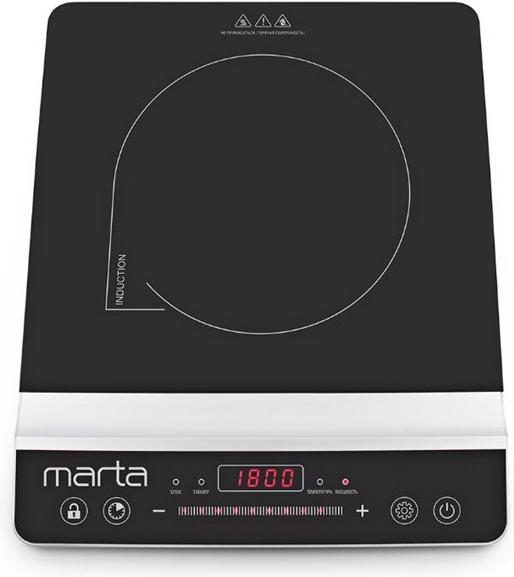 

Настольная плита Marta MT-4210 черный жемчуг [36624], Настольная плита Marta MT-4210 36624 черный жемчуг