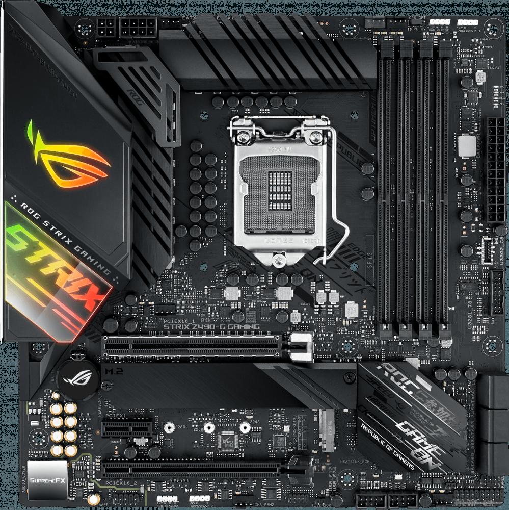 

Материнская плата ASUS ROG STRIX Z490-G GAMING, ROG STRIX Z490-G GAMING