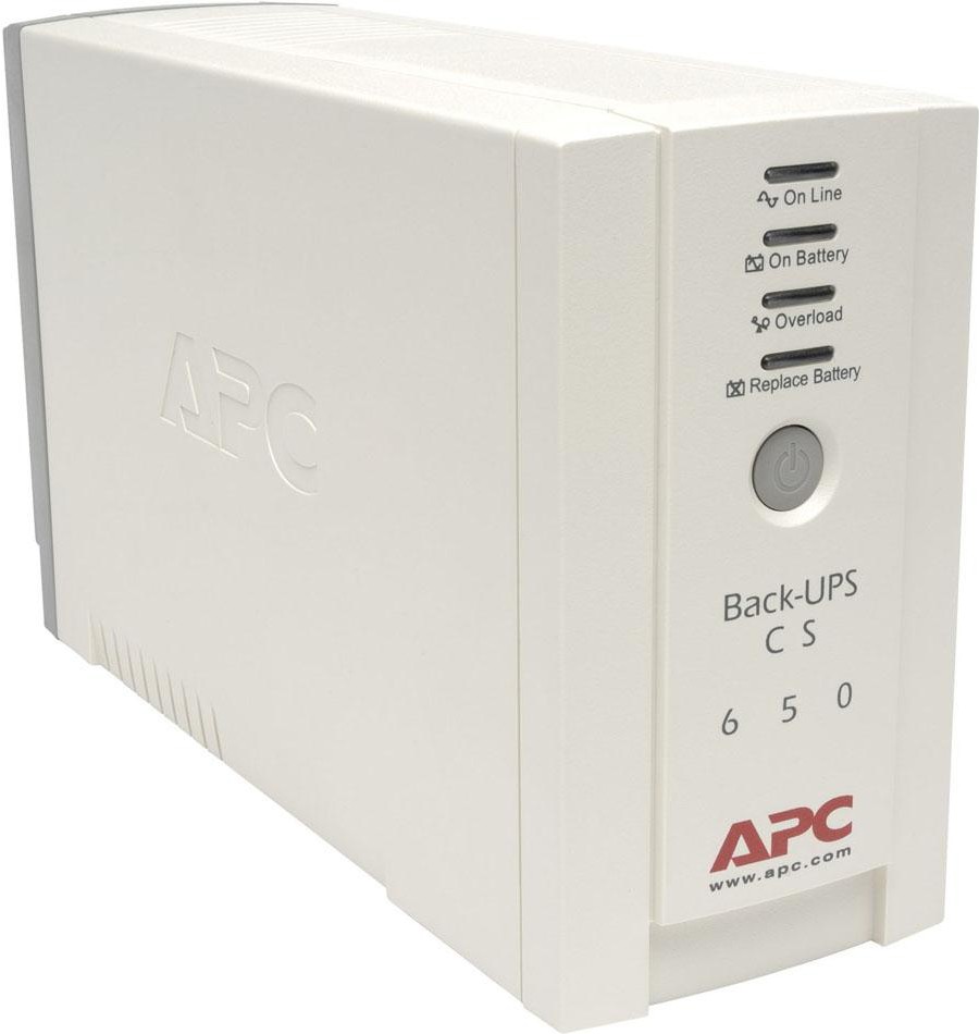 

Источник бесперебойного питания APC Back-UPS CS 650VA (BK650EI), Источник бесперебойного питания APC Back-UPS BK650EI