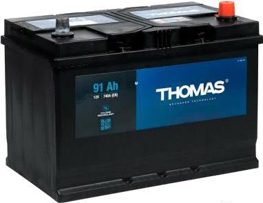 

Аккумулятор Thomas Japan R+ 91 А/ч, Japan R+ 91 А/ч