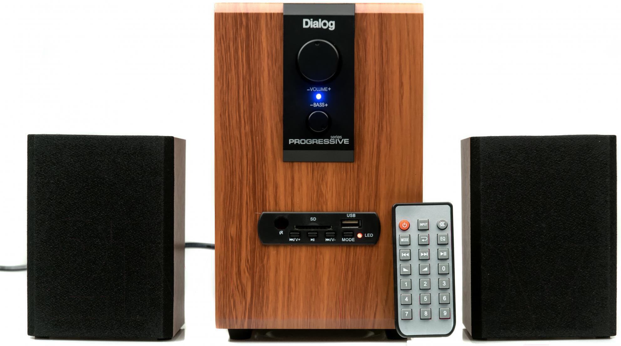

Акустика Dialog AP-150 (коричневый), Мультимедиа акустика Dialog AP-150 коричневый