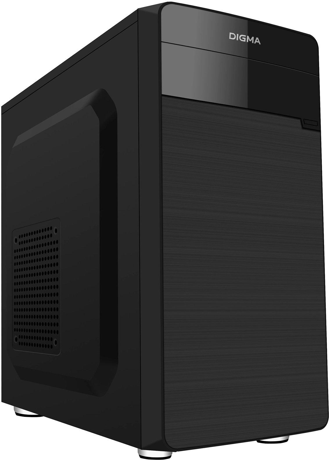 

Корпус Digma DC-MATX104-U2 черный без БП
