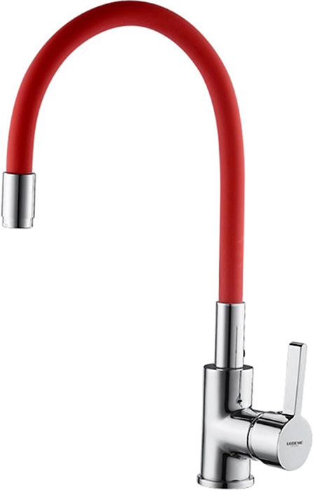 

Смеситель Ledeme H98 L4898-1 (красный/хром), Смеситель Ledeme H98 L4898-1 красный/хром