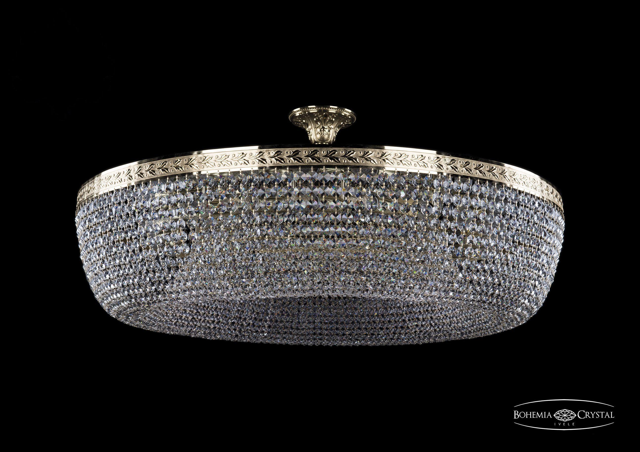 

Люстра на штанге Bohemia Ivele Crystal 19031/100IV G