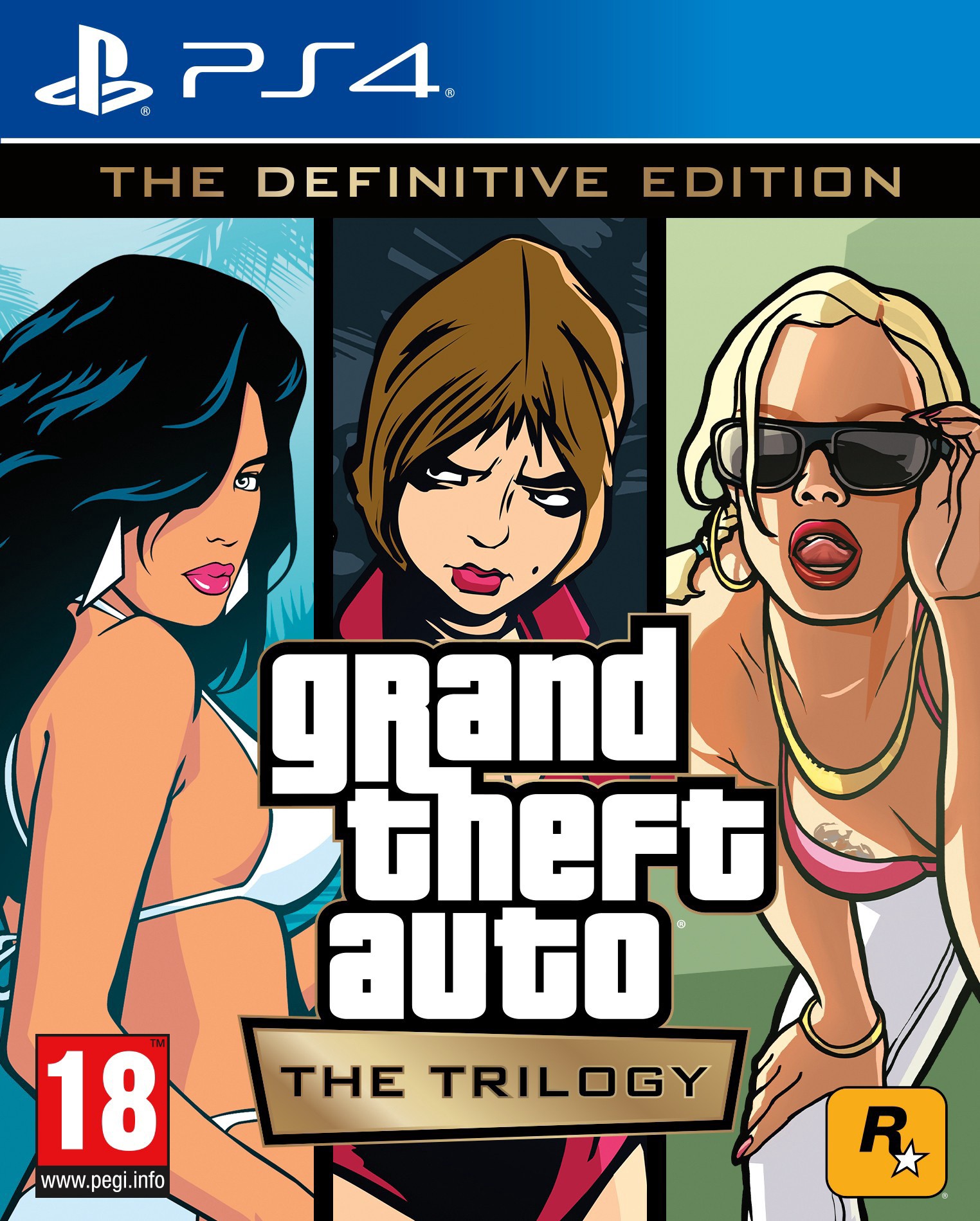 

Игра для приставки PlayStation Grand Theft Auto: The Trilogy. The Definitive Edition [1CSC20005327], Игра для приставки PlayStation Grand Theft Auto: The Trilogy. The Definitive Edition 1CSC20005327