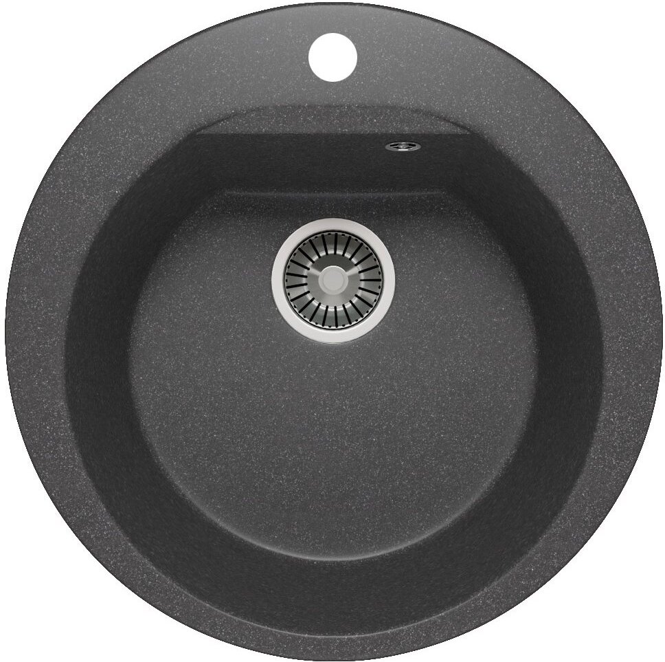 

Кухонная мойка Polygran ATOL-520 №16 черный [4623723627444], Кухонная мойка Polygran Atol-520 (черный 16)
